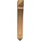 Ekena Millwork Thorton Arts & Crafts Smooth Bracket, Western Red Cedar, 5 1/2"W x 28"D x 40"H BKT06X28X40THR03SWR - alternate 2